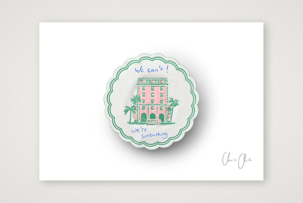 Coaster at The Colony — A4 (30×21cm, 12×8") Print only