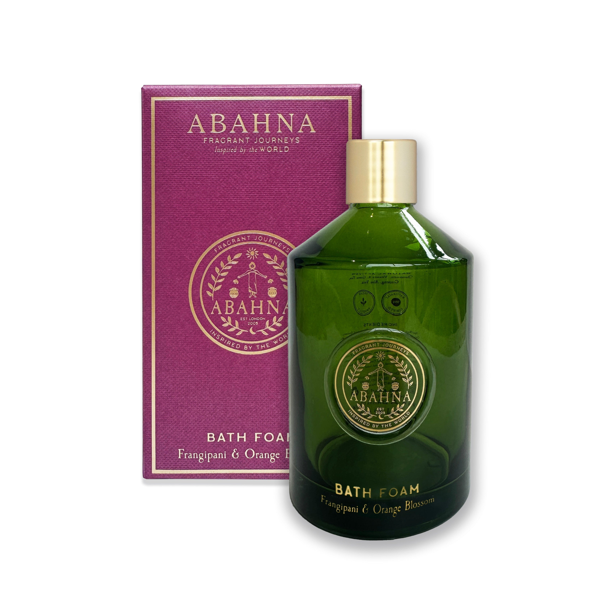 Bath foam decanter - Frangipani & Orange Blossom