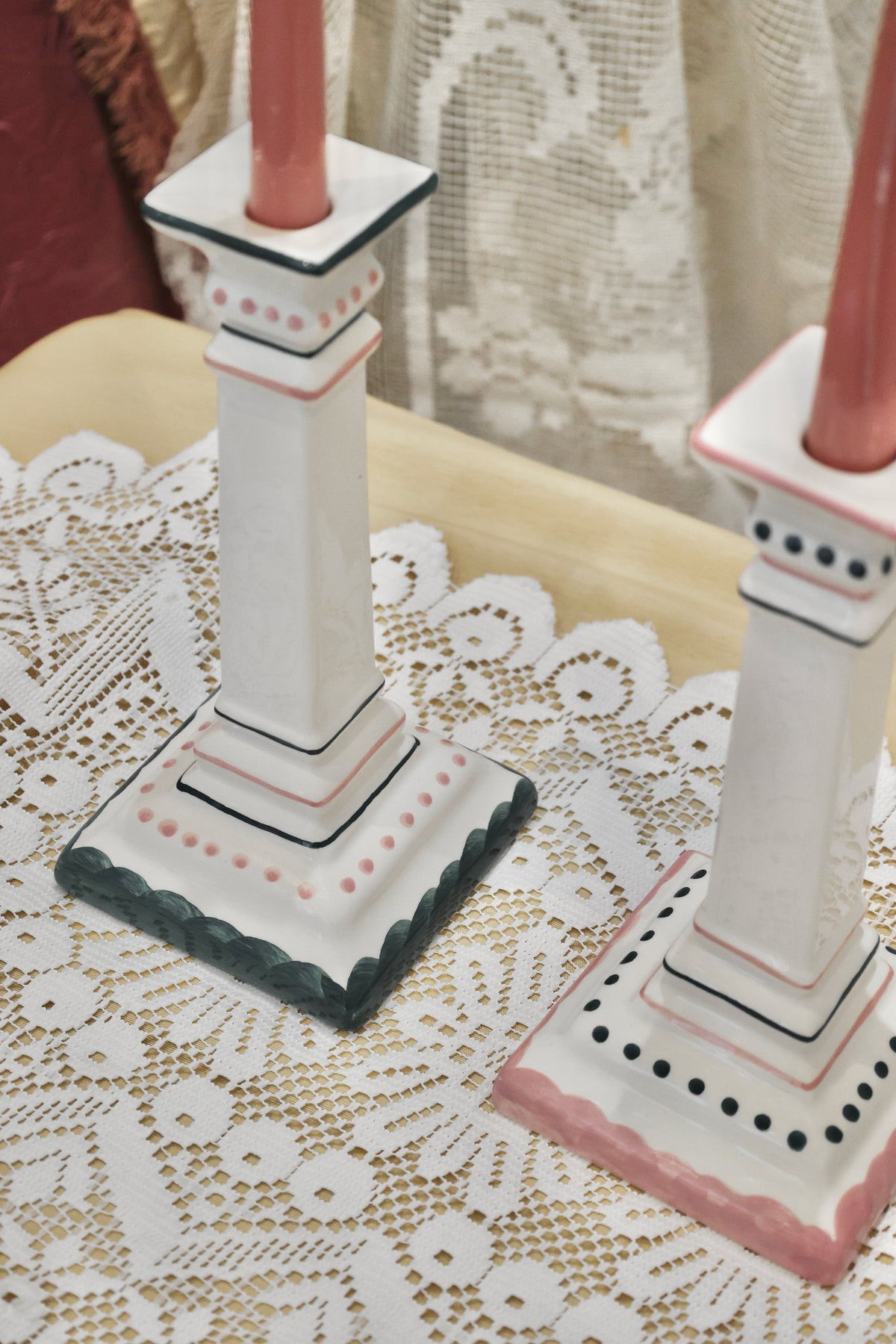 Circo Pink Candlestick