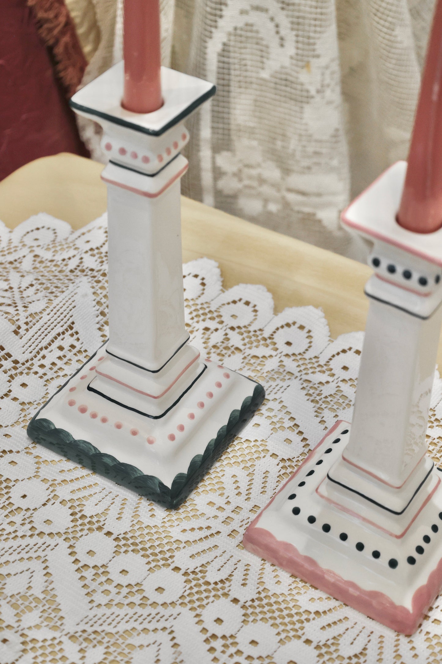 Circo Pink Candlestick