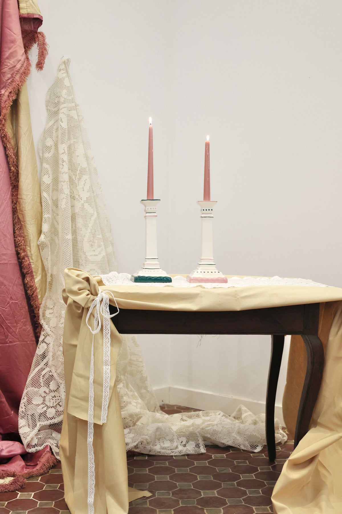 Circo Pink Candlestick