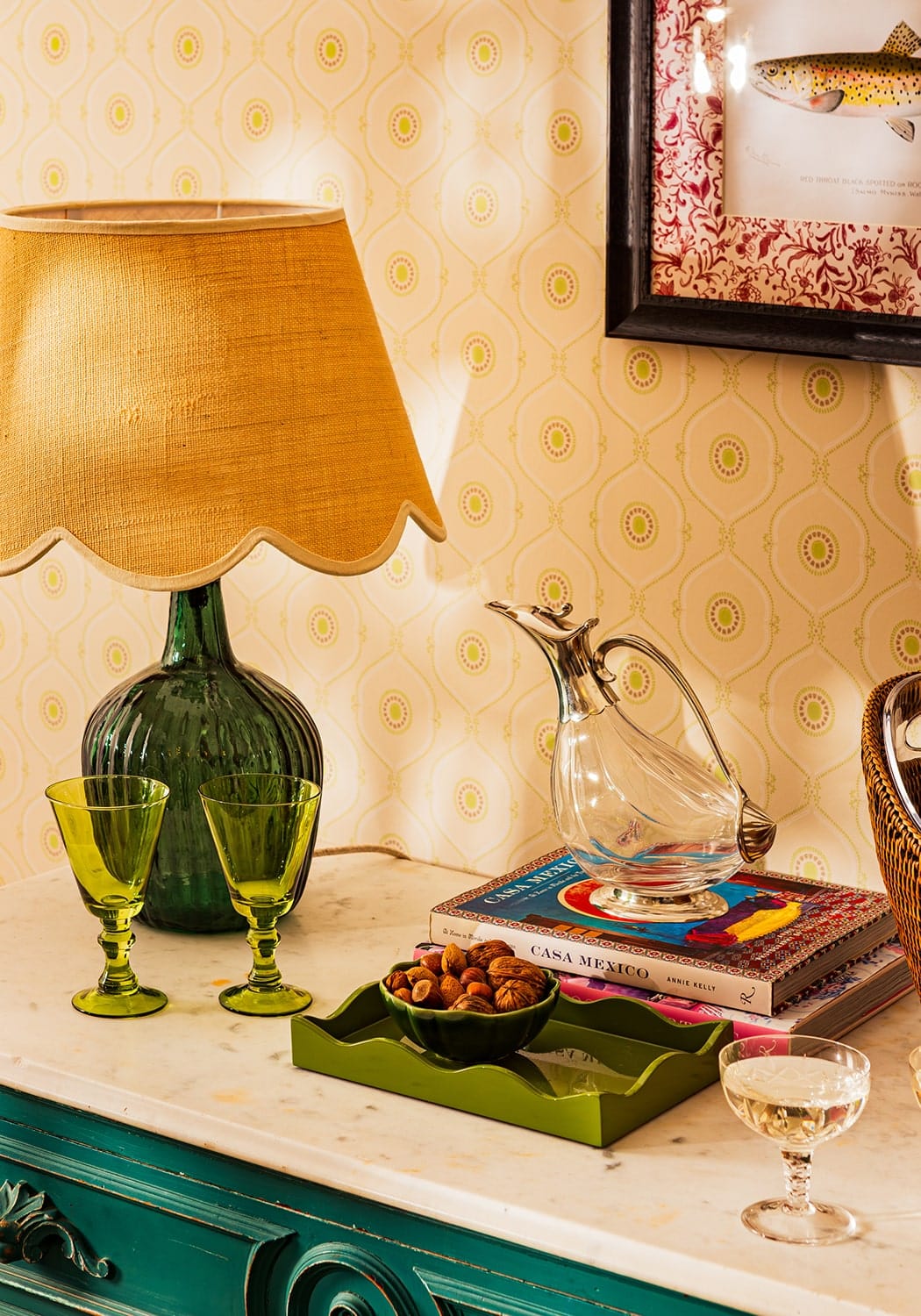 Camelot's Vintage Fish Study II - Casa by Josephine Jenno