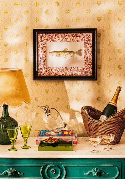 Camelot's Vintage Fish Study II - Casa by Josephine Jenno
