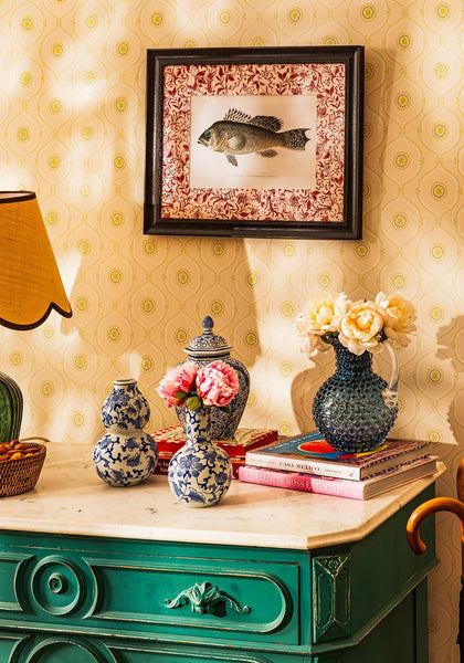 Camelot's Vintage Fish Study III - Casa by Josephine Jenno