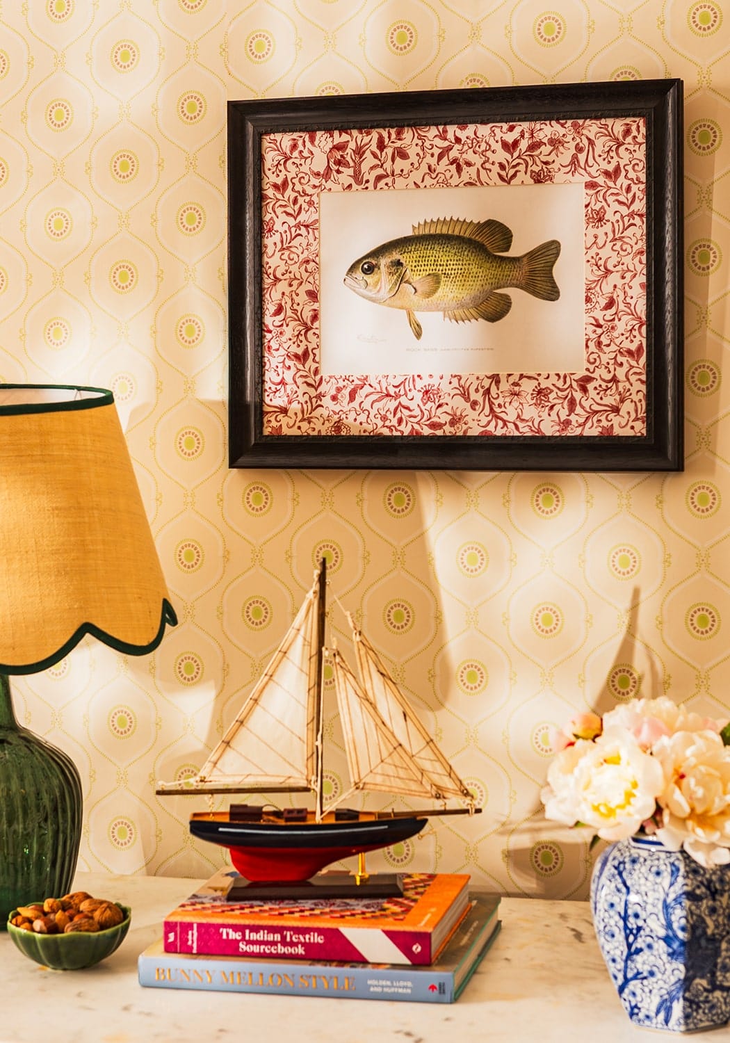 Camelot's Vintage Fish Study IV - Casa by Josephine Jenno