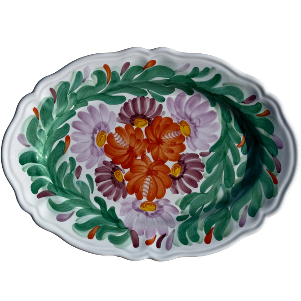 Campo Oval Plate 32cm Orange