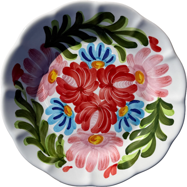 Campo Plate, Red - 20cm