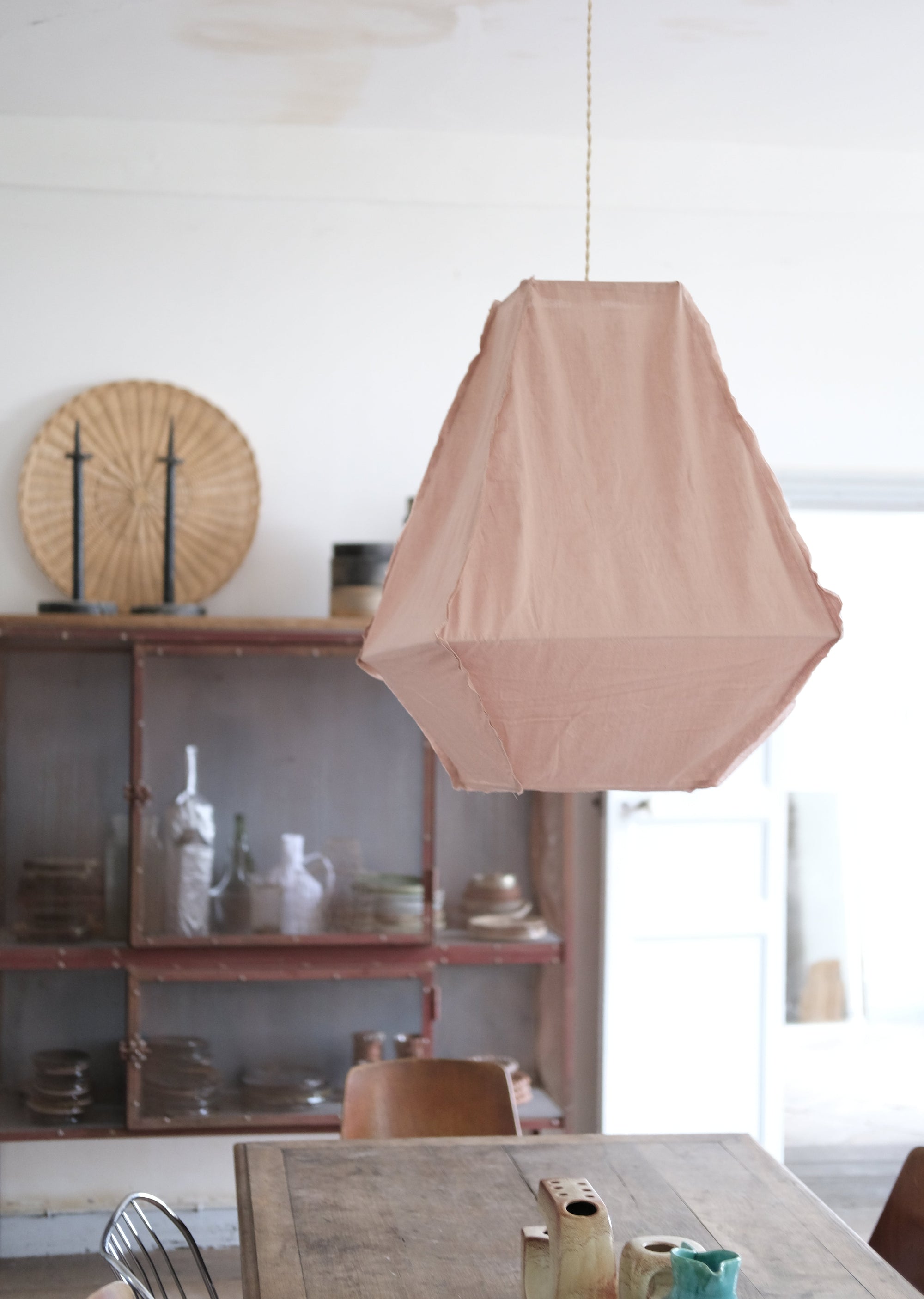 Candelabra Rosewood Ceiling Light