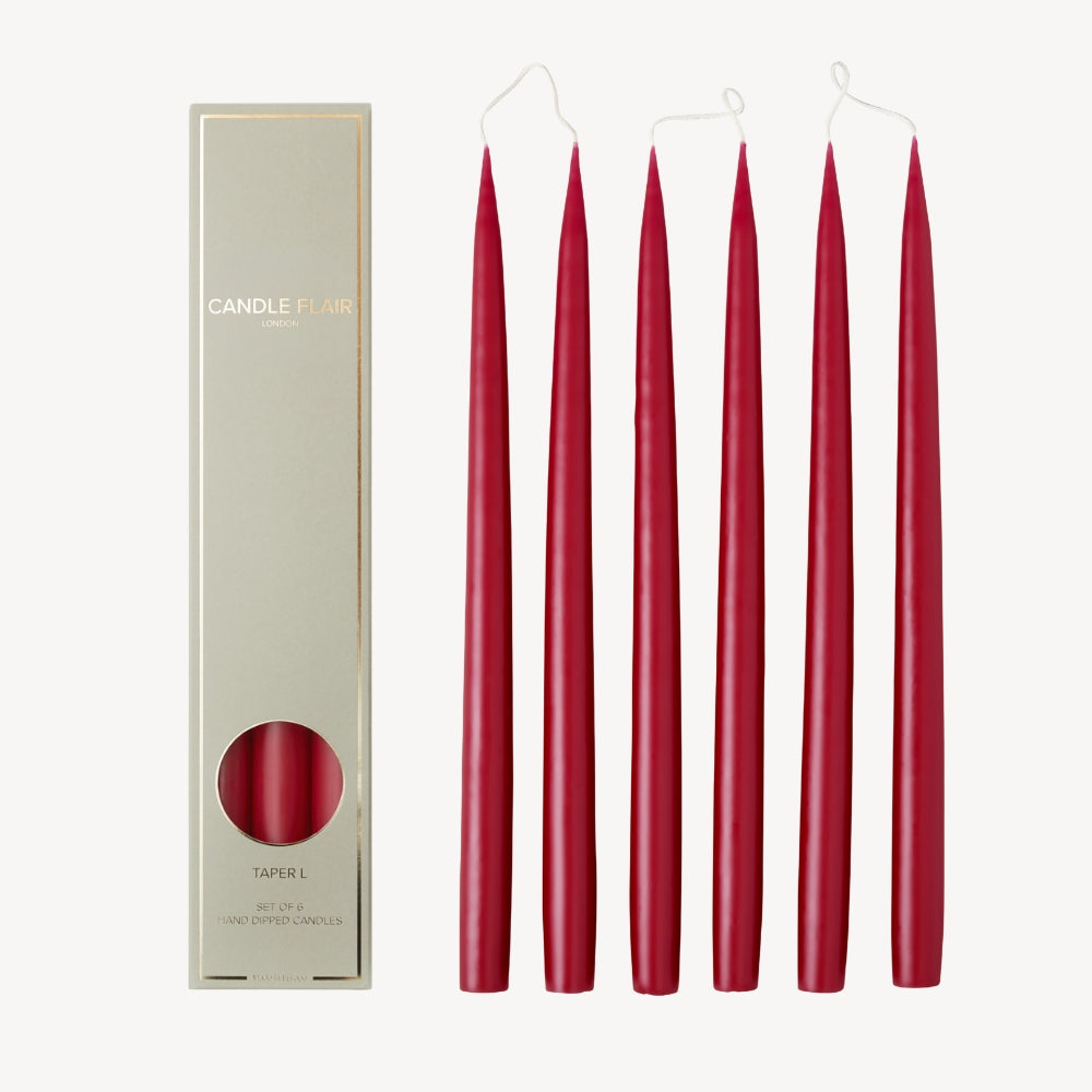 Taper 35 - Burgundy Red