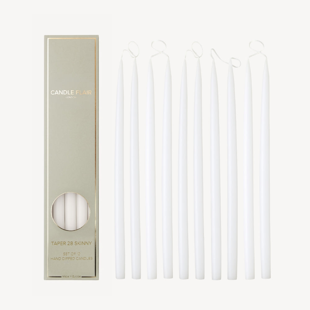 Taper 28 Skinny - White