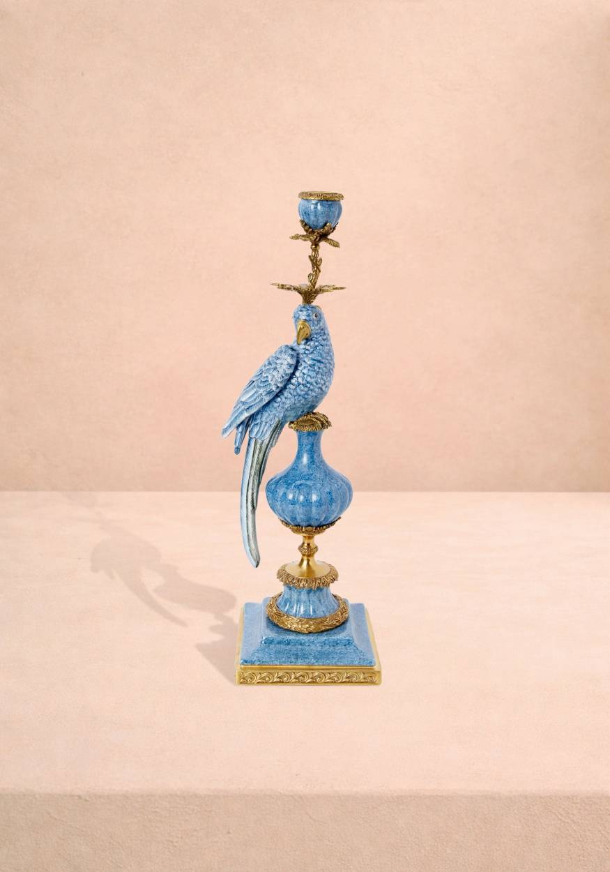 Parrot Candlestick | Left