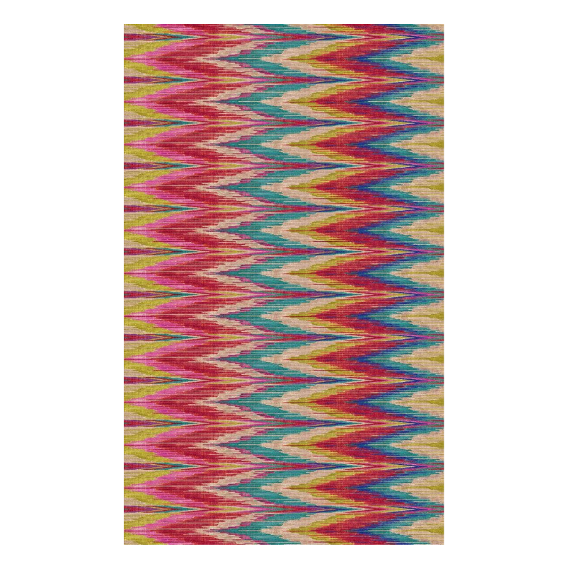 Matthew Williamson Cotton Tablecloth Peacock Feather - Style 03