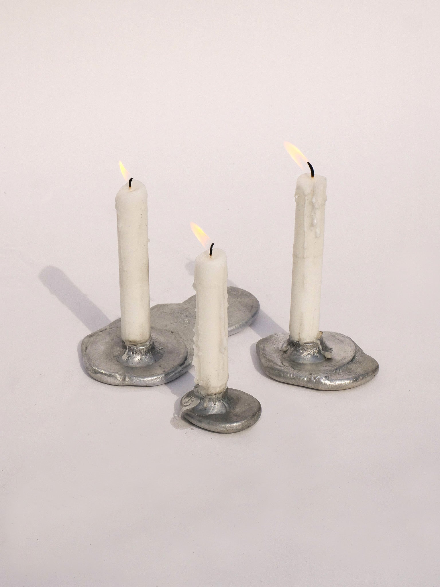 Sand Cast Candle Holder