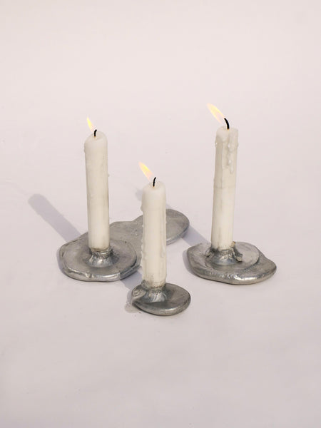 Sand Cast Candle Holder