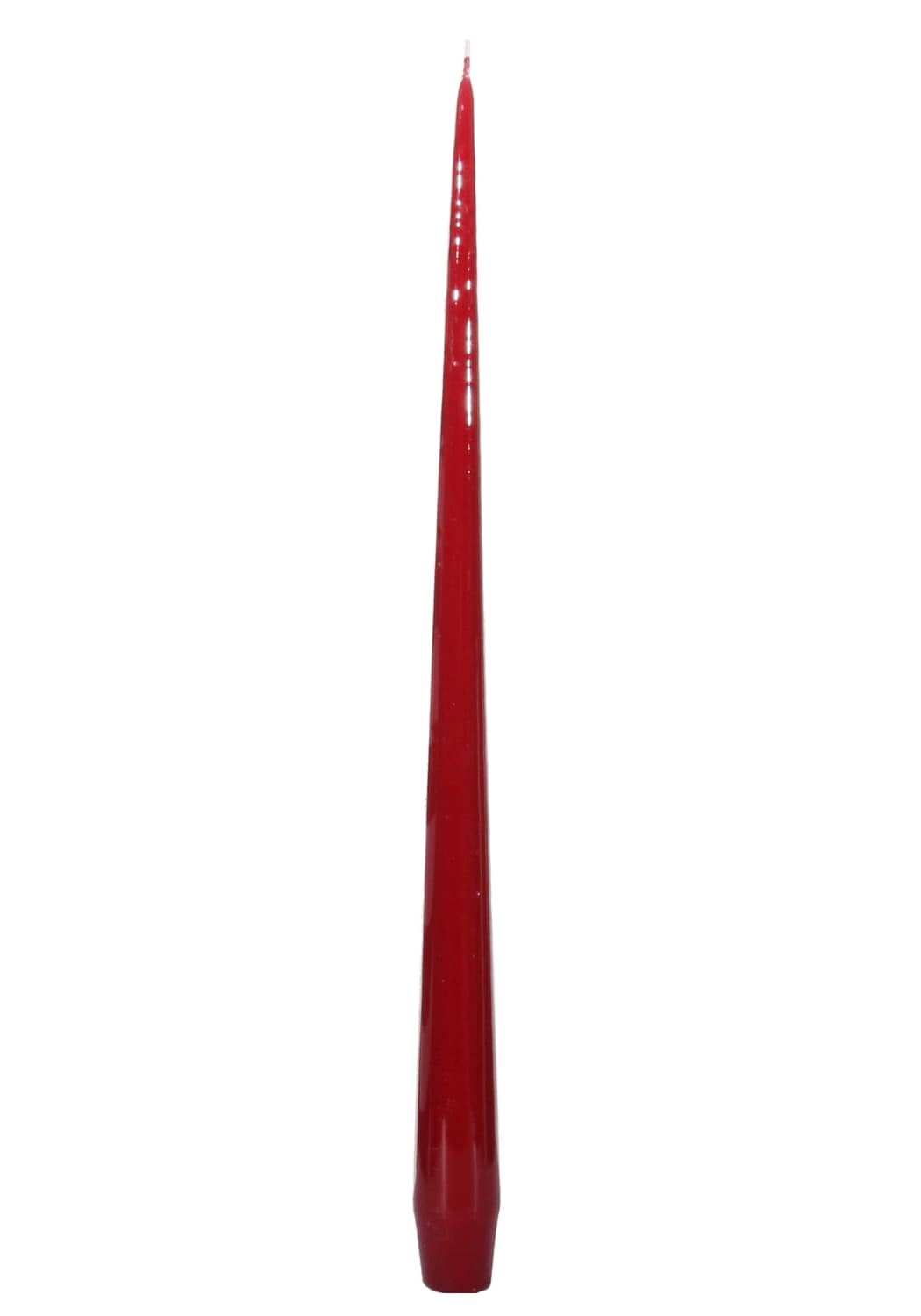 Candles 4pcs burgundy 35cm h35cm
