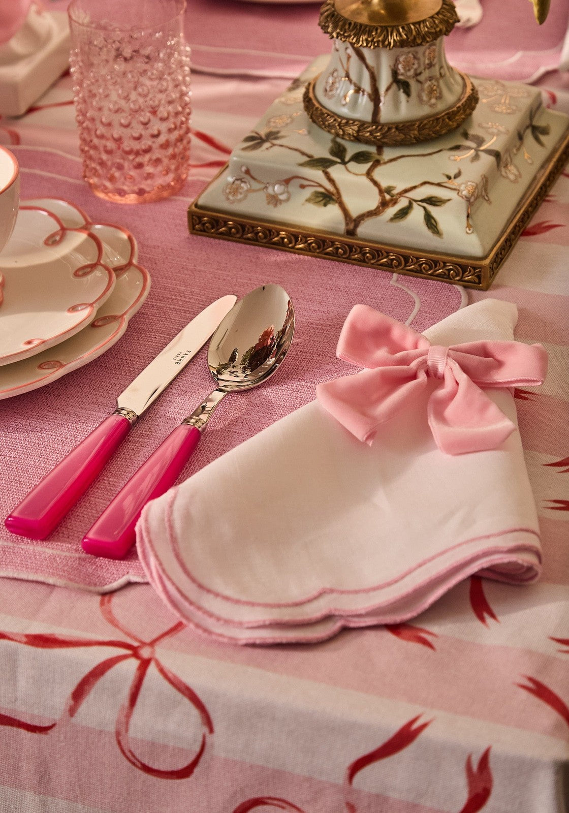 Aurora Songbird Taper Candleholder - Left