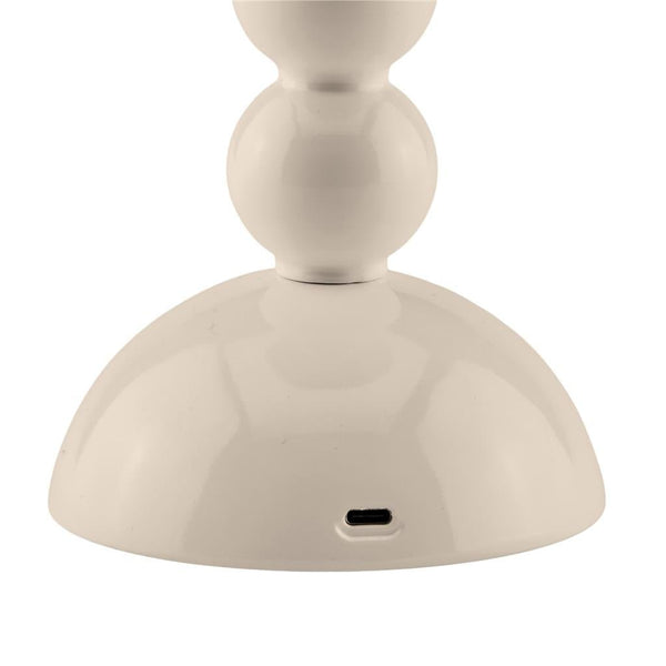 Cappuccino Bobbin LED Lamp - Addison Ross Ltd UK