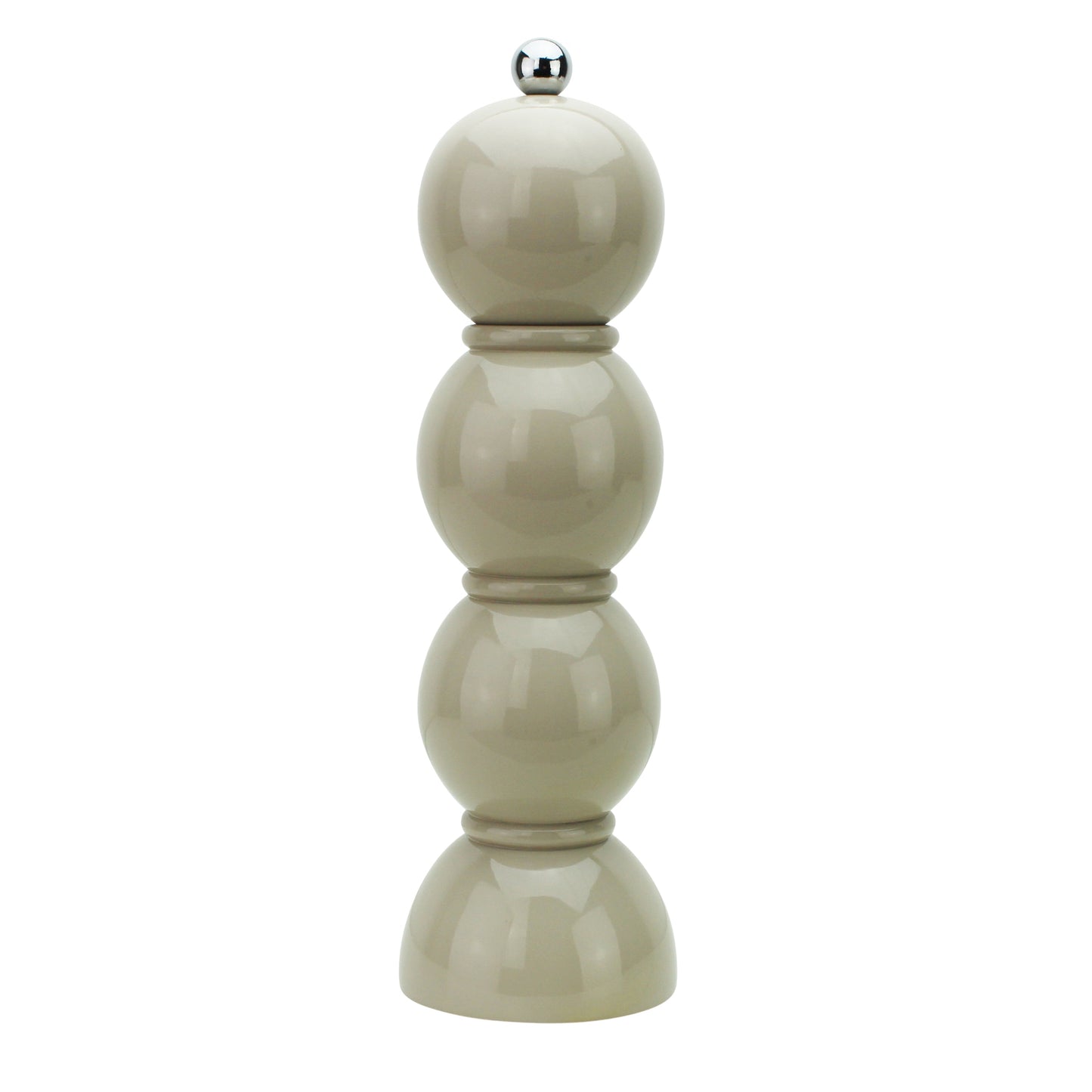 Cappuccino Lacquer Bobbin Salt or Pepper Mill Grinder - Addison Ross Ltd UK