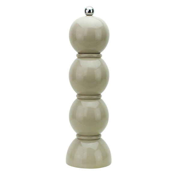 Cappuccino Lacquer Bobbin Salt or Pepper Mill Grinder - Addison Ross Ltd UK