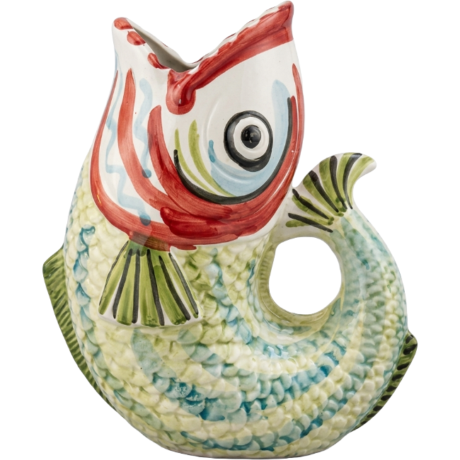 Paolo Green Fish Carafe