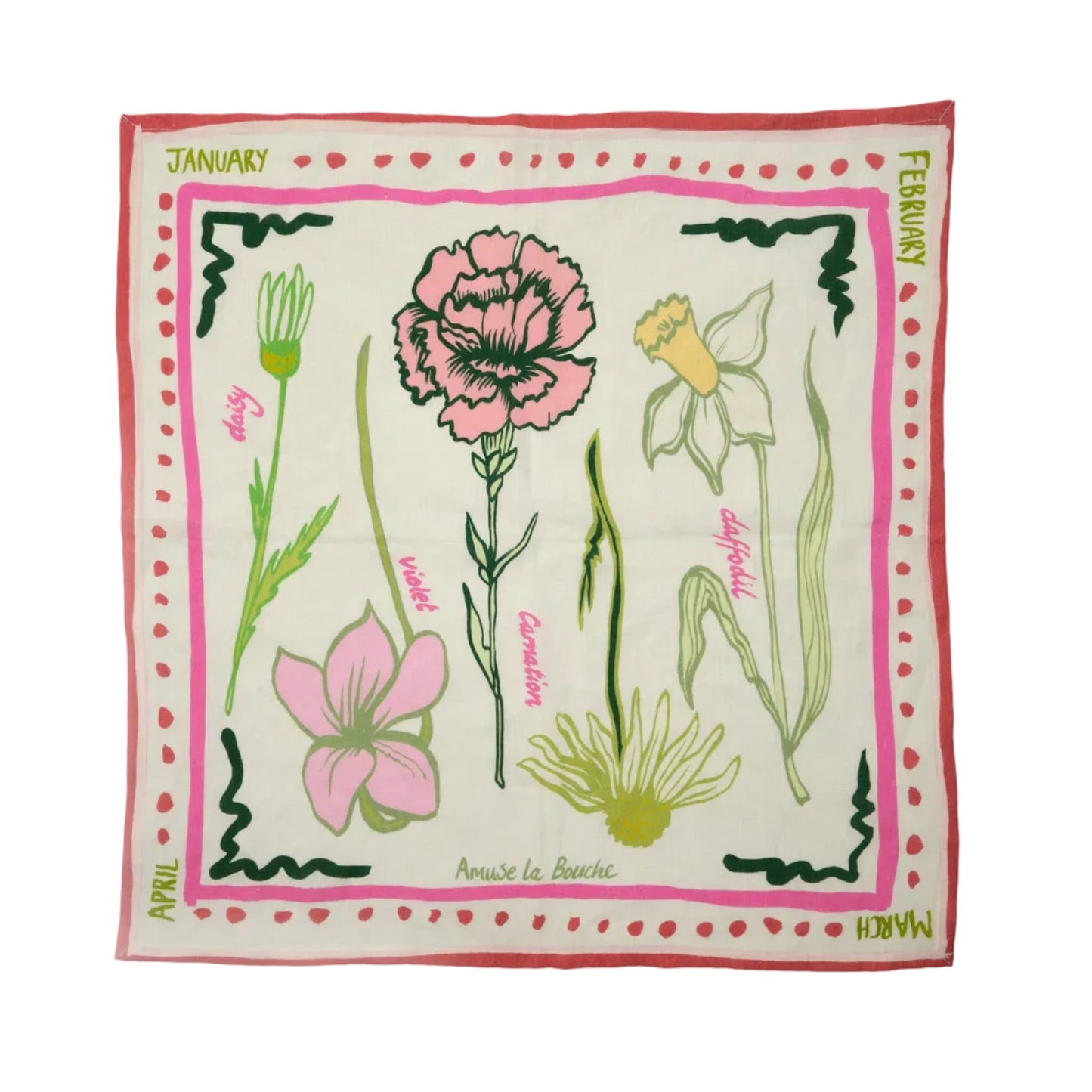 Carnation Scarf