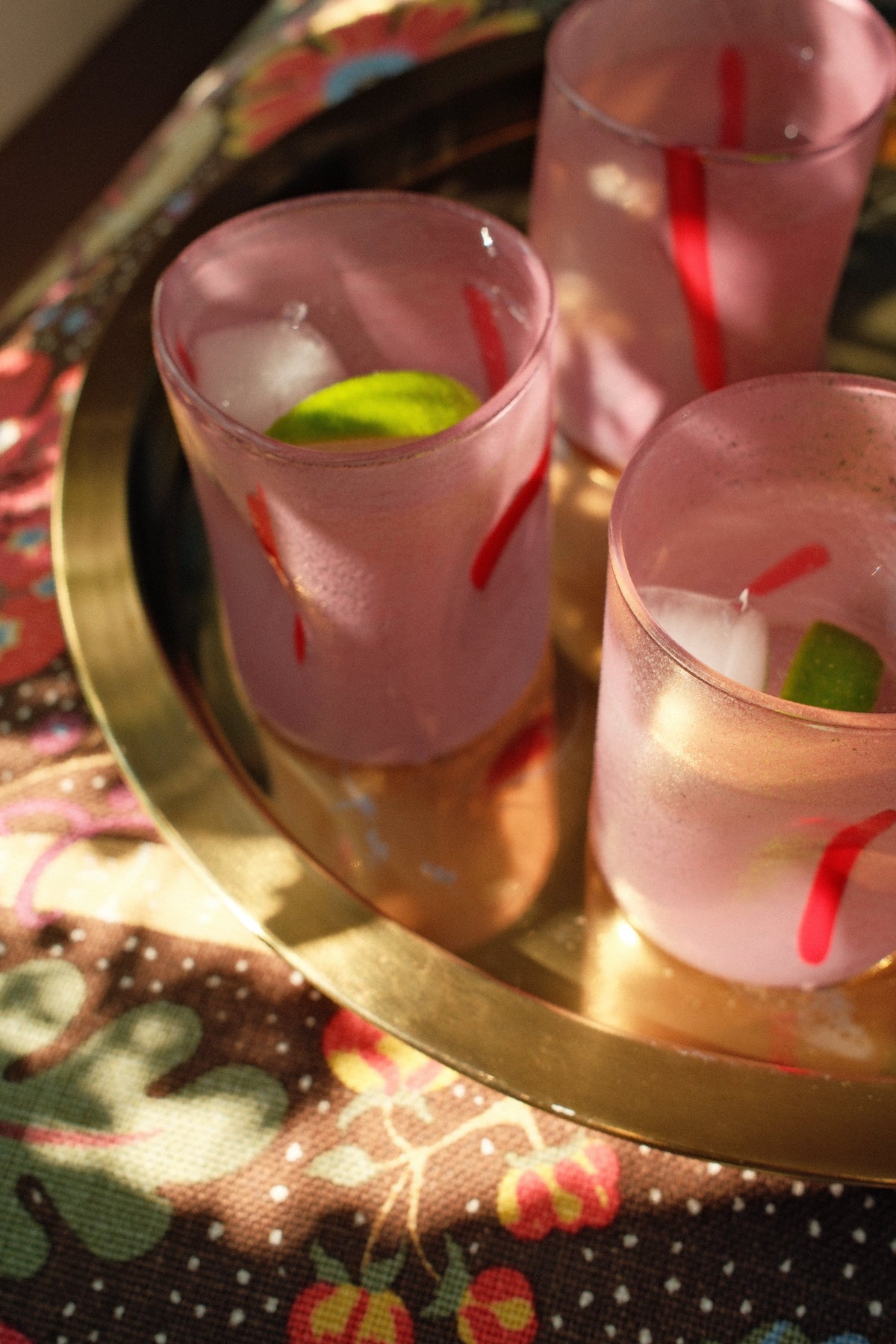 Giro Hand-Blown Murano Glass Tumbler