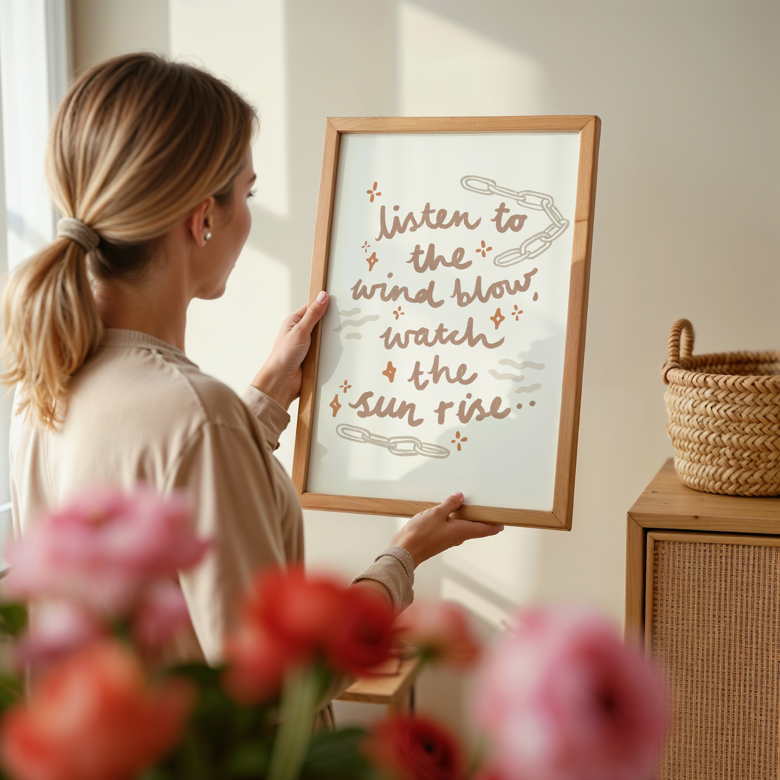 Listen To The Wind Blow, Watch The Sunrise - Fleetwood Mac The Chain Print
