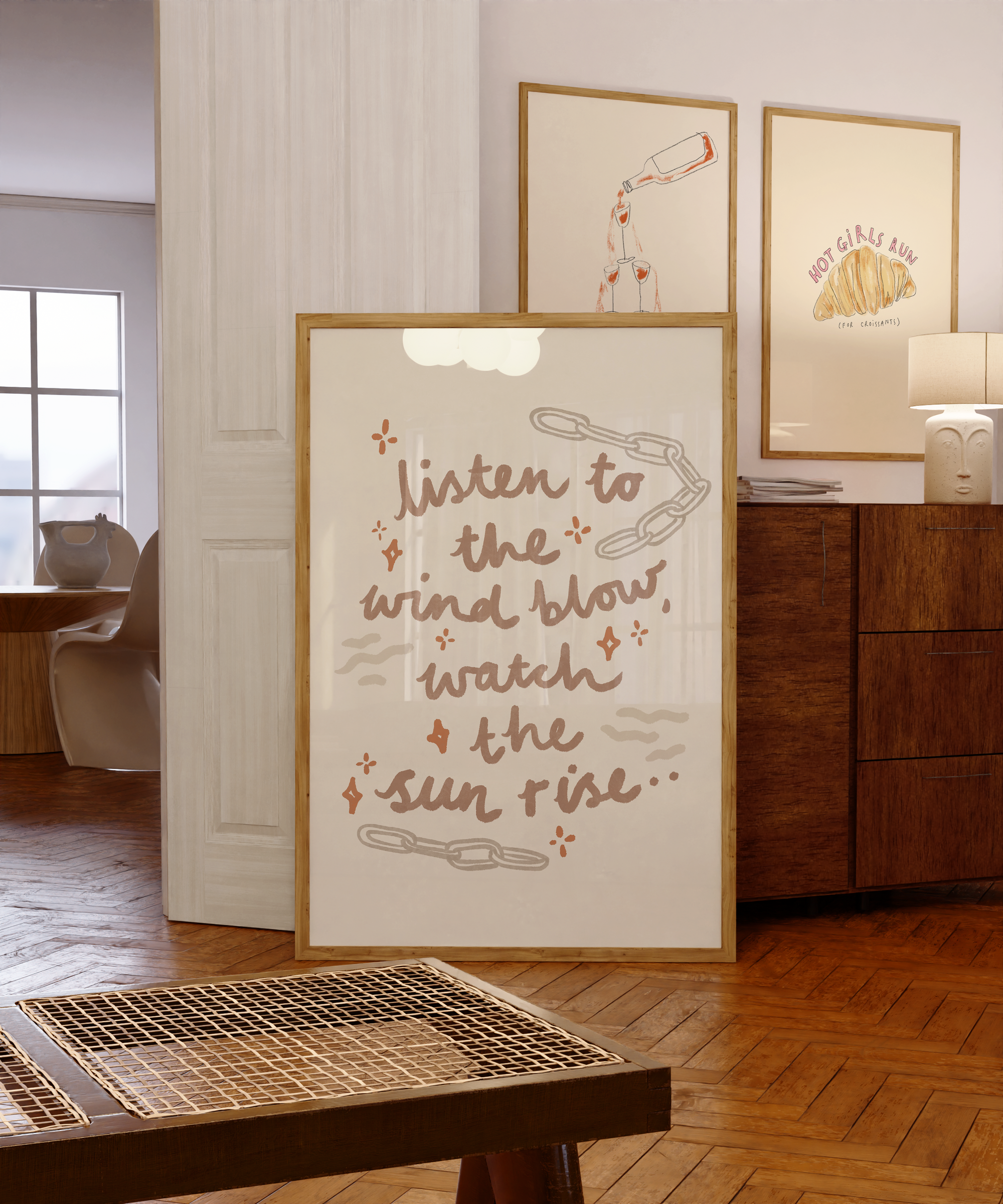 Listen To The Wind Blow, Watch The Sunrise - Fleetwood Mac The Chain Print