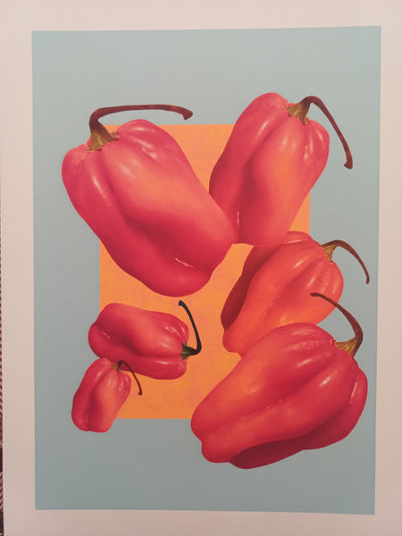 Scotch Bonnet Contained Heat Fine Art Print