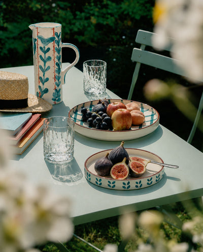 summer outdoor ceramic tableware set
