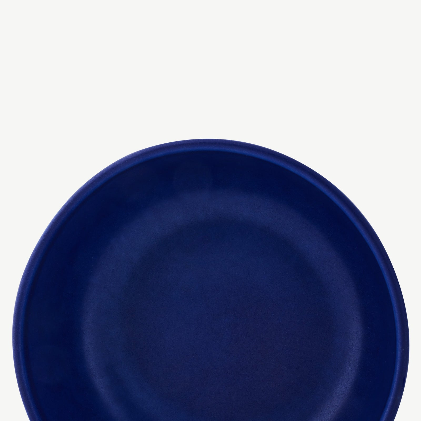 LoHo Cereal Bowls Set of 4, Cobalt Blue Reactive Glaze