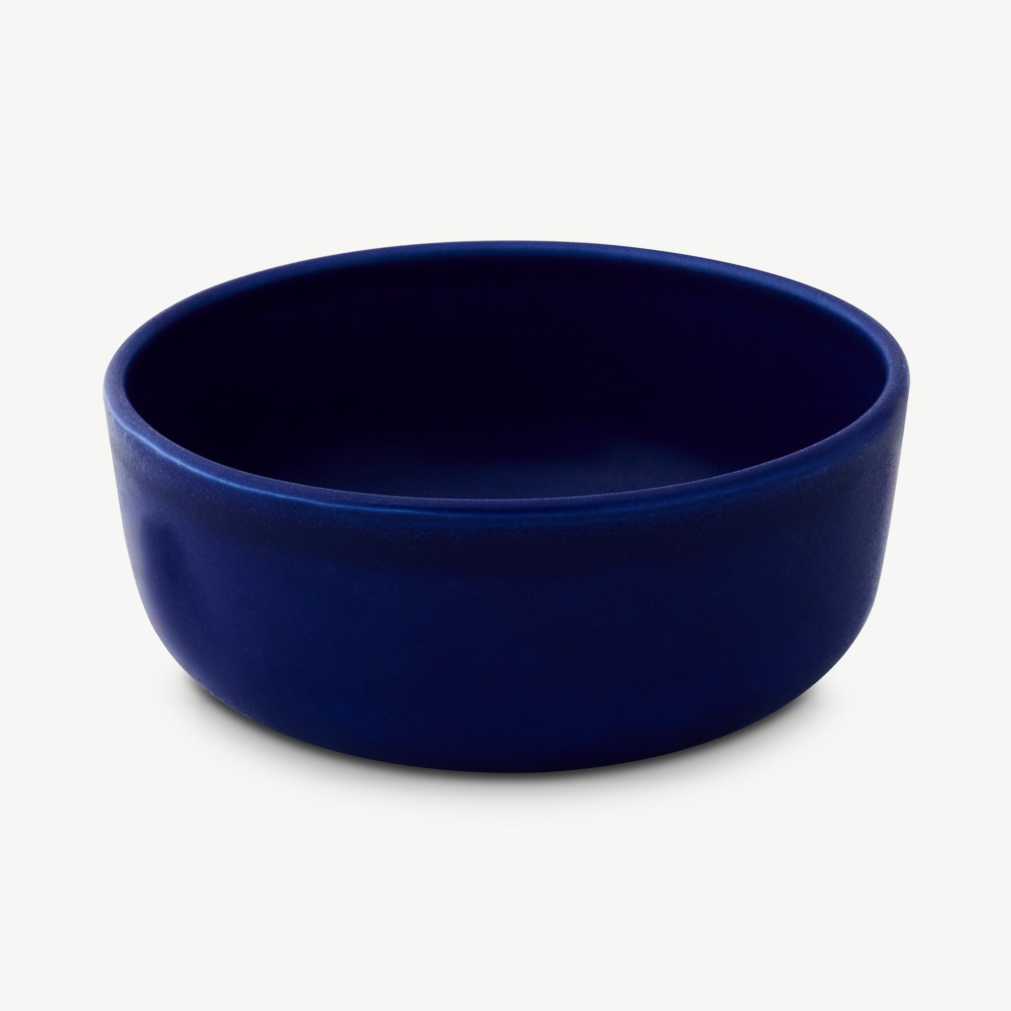LoHo Cereal Bowls Set of 4, Cobalt Blue Reactive Glaze