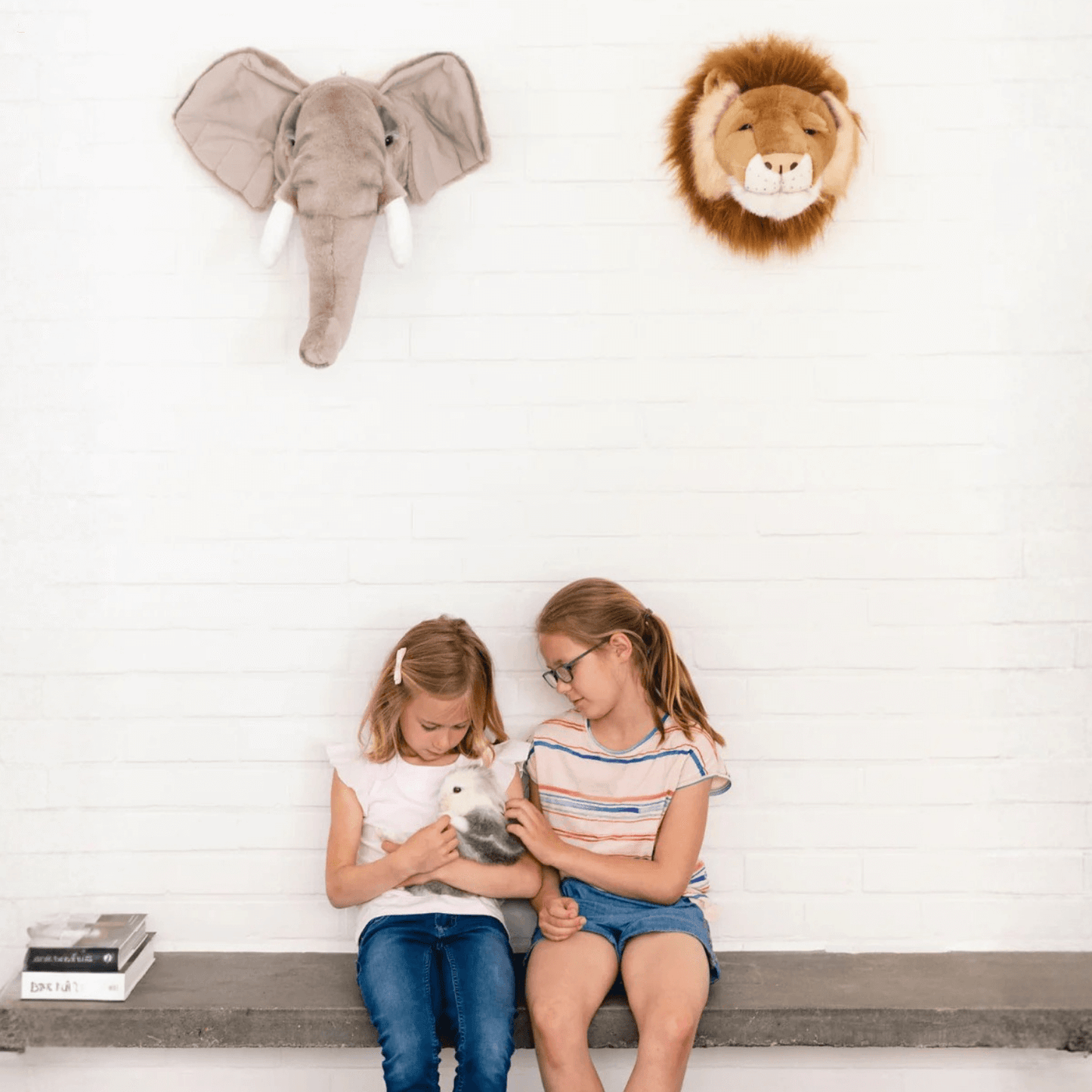 Cesar the Lion Wall Mounted Plush Head