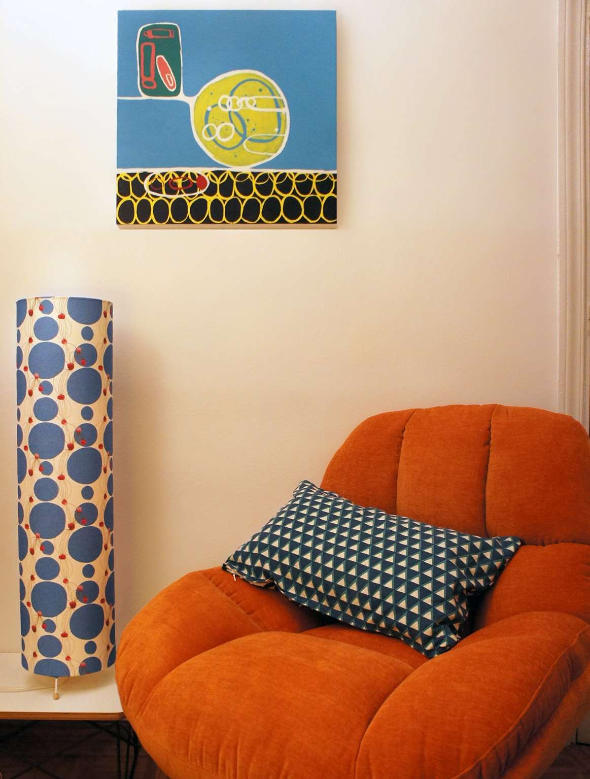 Yellow Spot Painting