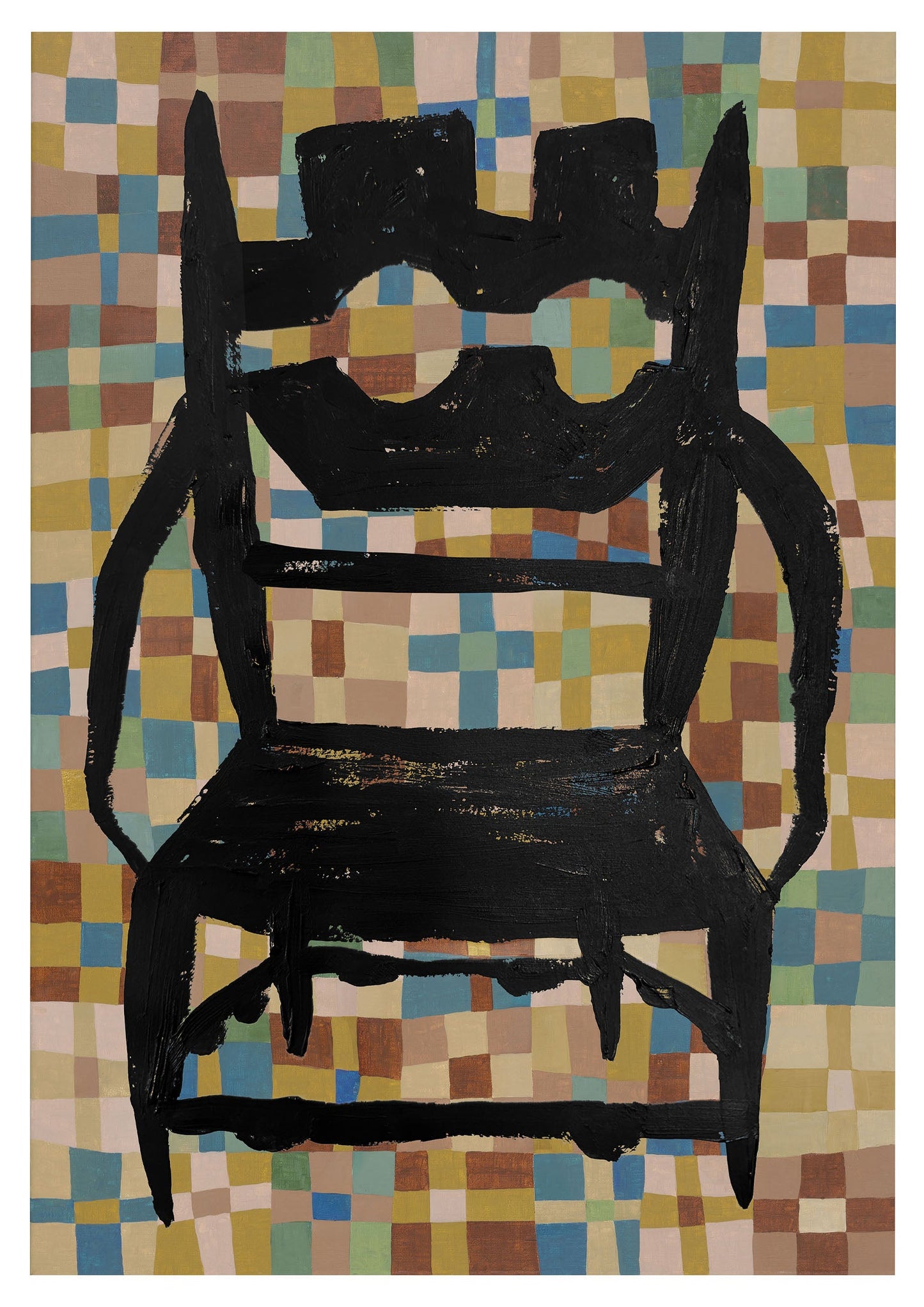 Wonky Chair Print