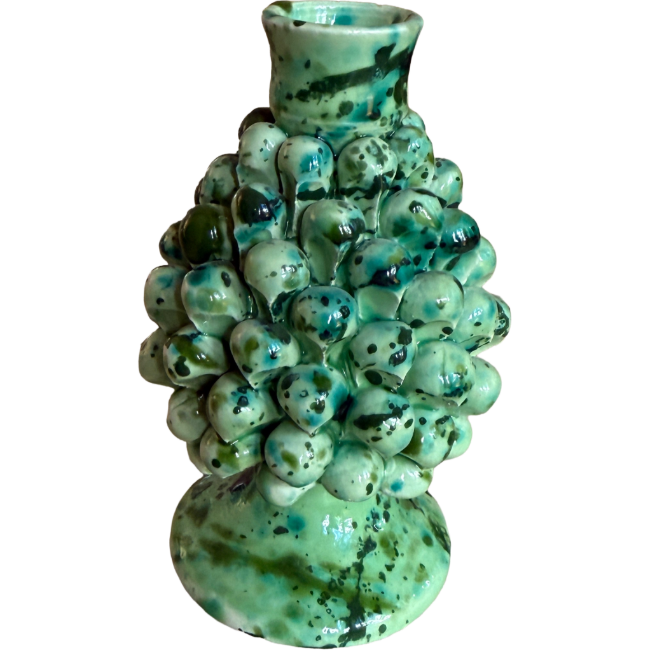 Pigna Candlestick Aqua Blue - Small