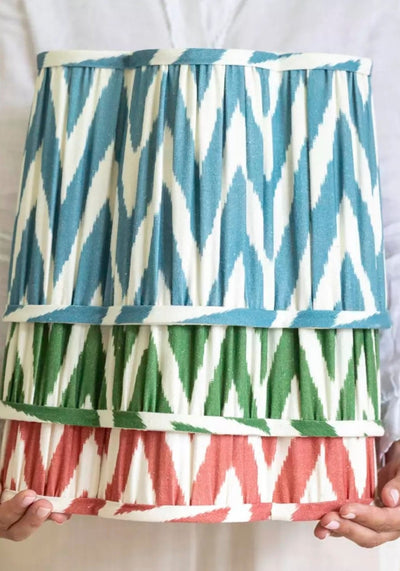 Charlotte Pleated Shade - Sky - Casa by Josephine Jenno