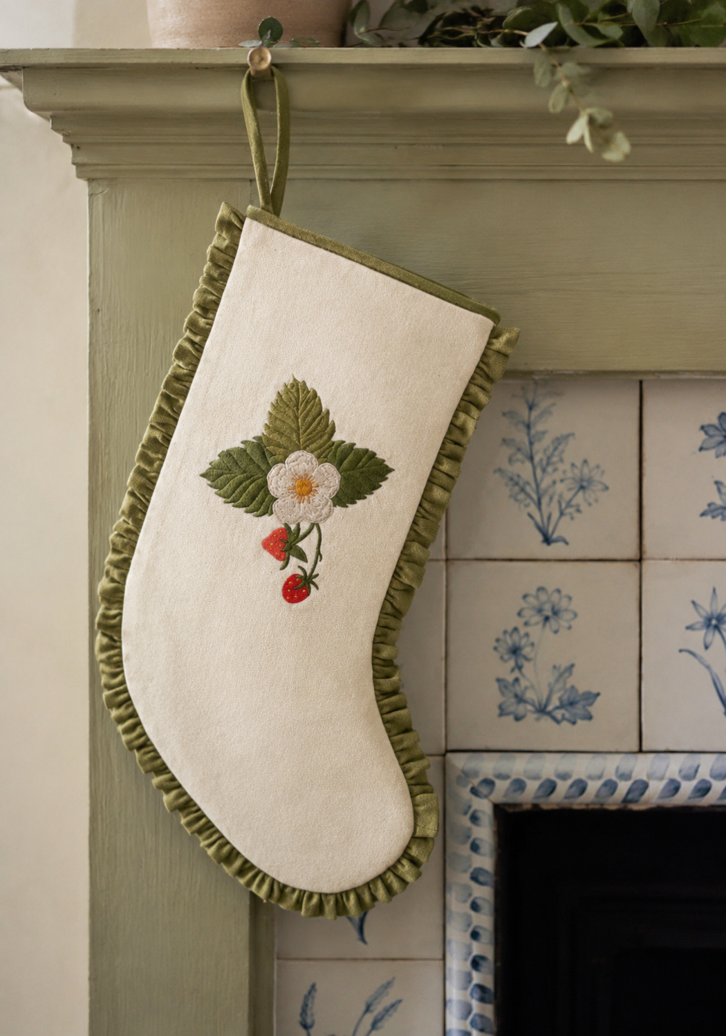 Strawberry Patch Stocking