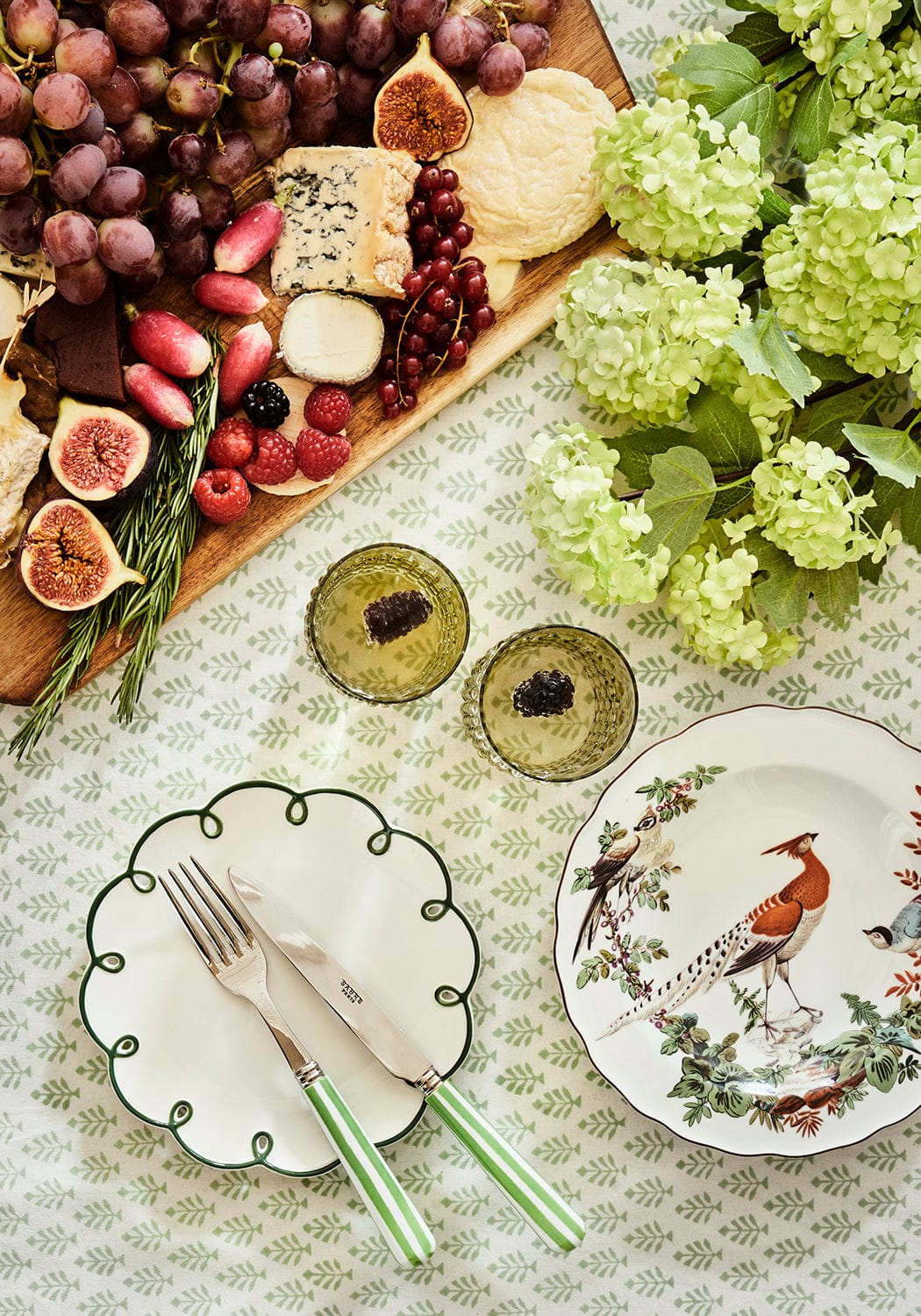 Chelsea Bird Side/Pudding Plates - Set of 4 - Casa by Josephine Jenno