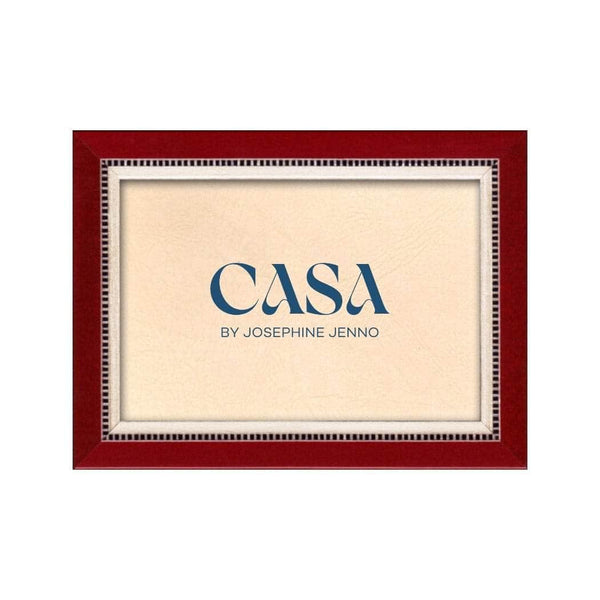 Cherry Red MIKY Photo Frame 6x4" - Casa by Josephine Jenno