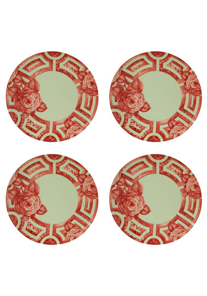 Chloe's Cheeky Chinoise Dessert Plate - Set of 4 - Casa by Josephine Jenno