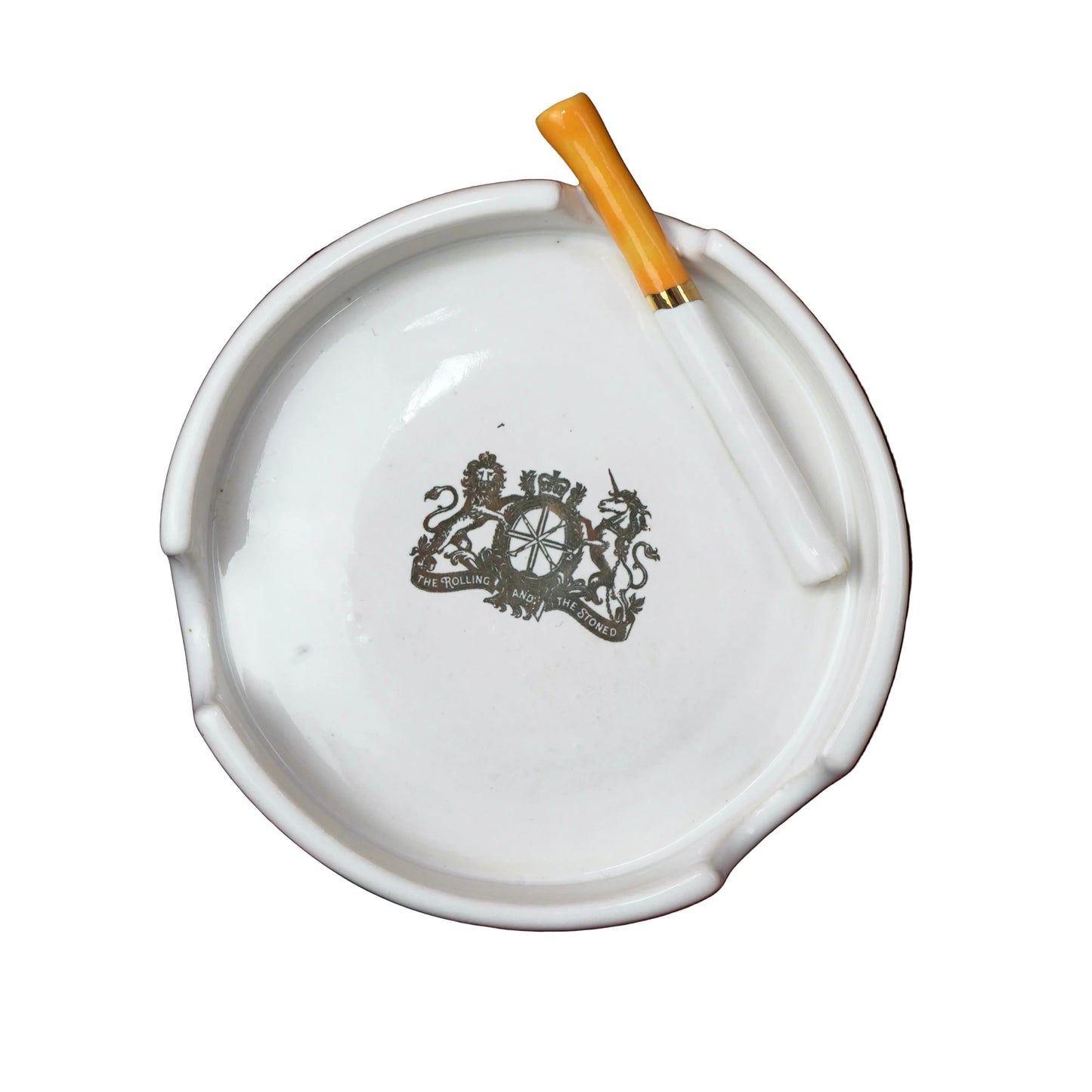 Unlit Crest Ashtray