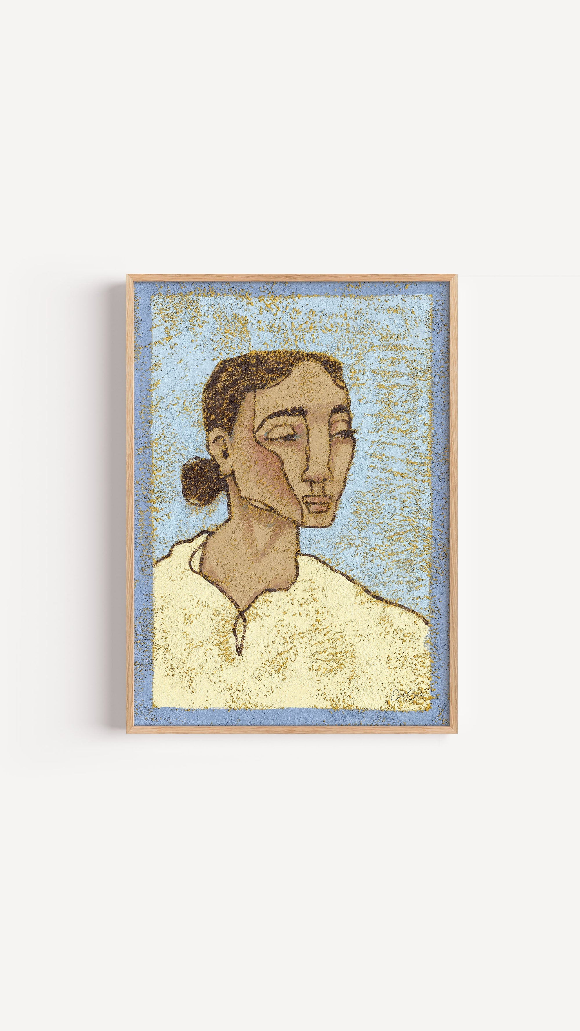Clear Skies - Portrait Art Print