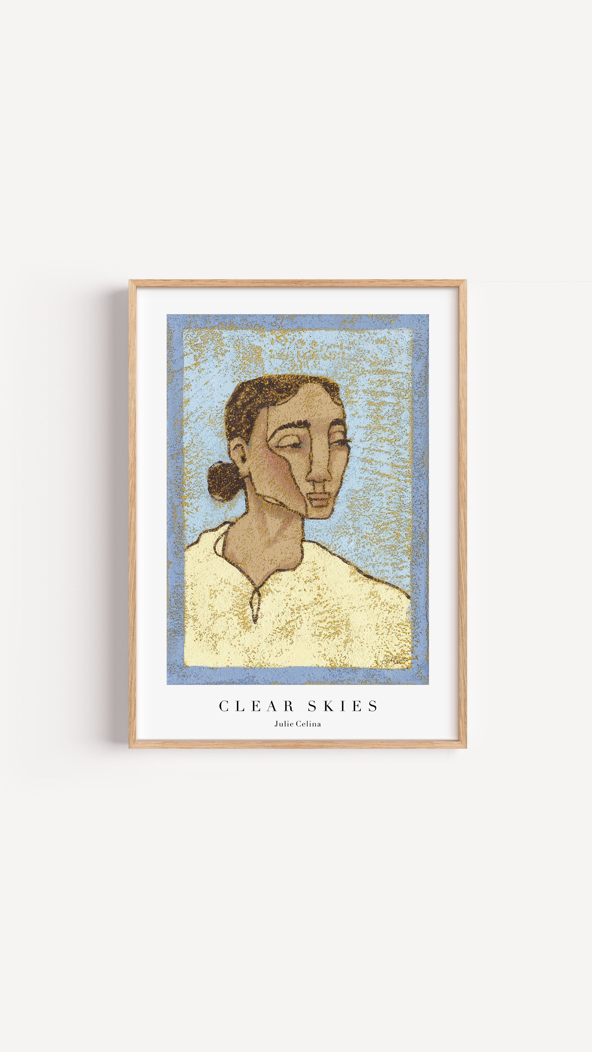 Clear Skies - Portrait Art Print