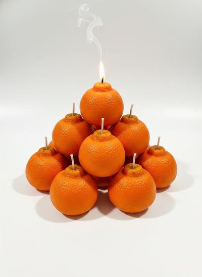 Clementine Candle