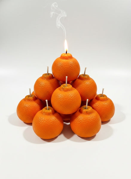 Clementine Candle