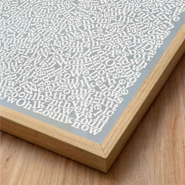 Dreams - Fleetwood Mac - Song lyric print