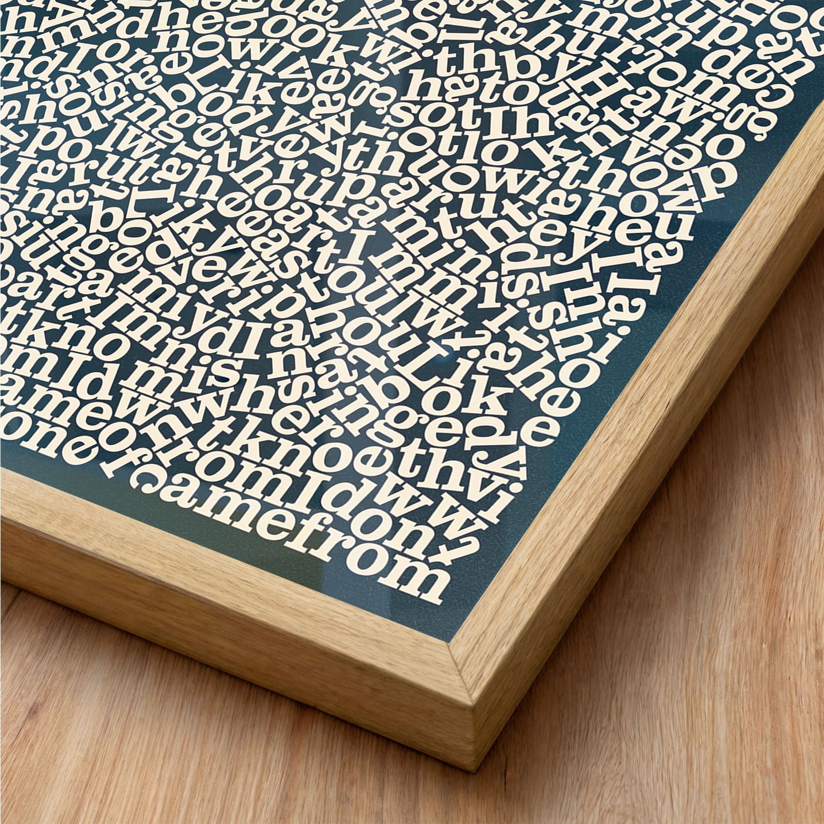 Unfinished Sympathy - Massive Attack - Song Lyric Print