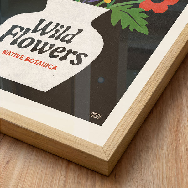 Wild Flowers - Botanical Print