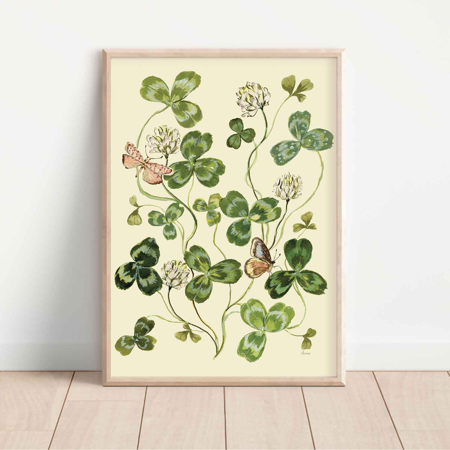 Clover Art print